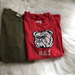 Abercrombie Green & Red Size :L